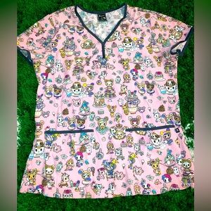 Tokidoki Scrub Top